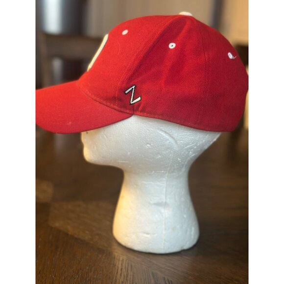 Detroit Red Wings Zephyr Adjustable Red Baseball Cap Hat Mens 7 3/8 - Picture 6 of 9